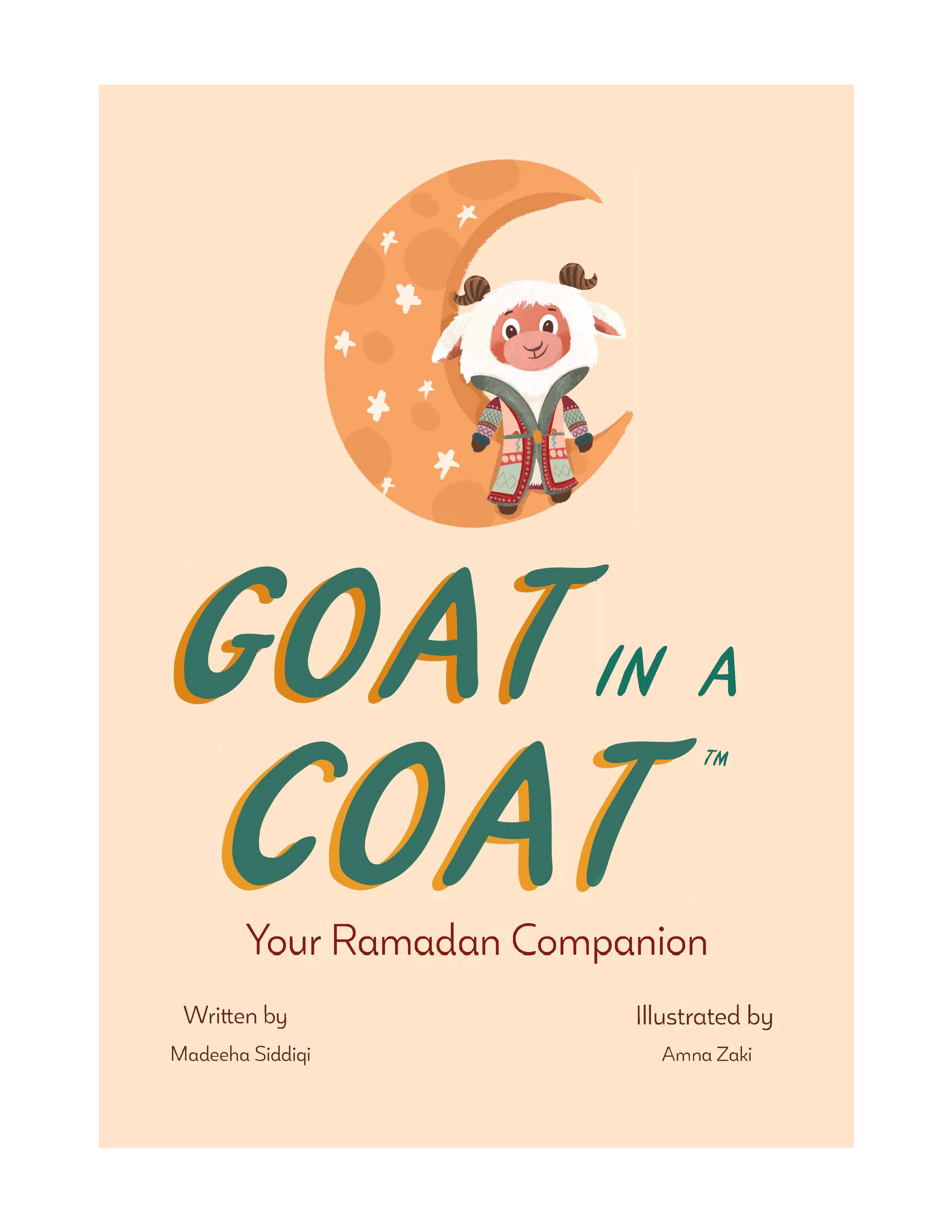 Goat in a Coat - includes 10 inch toy goat and book